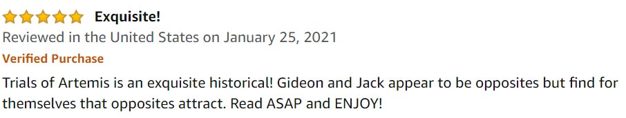 cmdrsue's tweet image. This reader says you should pick up Trials of Artemis ASAP!
bysuelondon.com