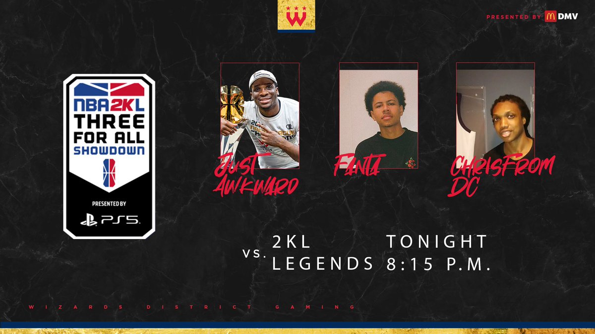 WizardsDG's tweet photo. Been here before π
#ThreeForAllShowdown Semi-Finals tonight at 8:15 live on https://t.co/4pTQBz9FBh https://t.co/kOCsXw74YE