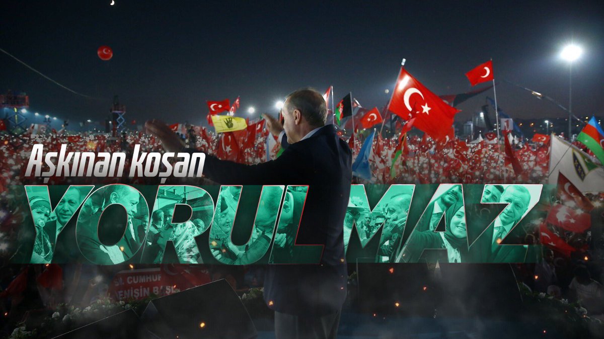 #GayretineŞahidizErdoğan
Yediden yetmişe hepimiz arkandayız!