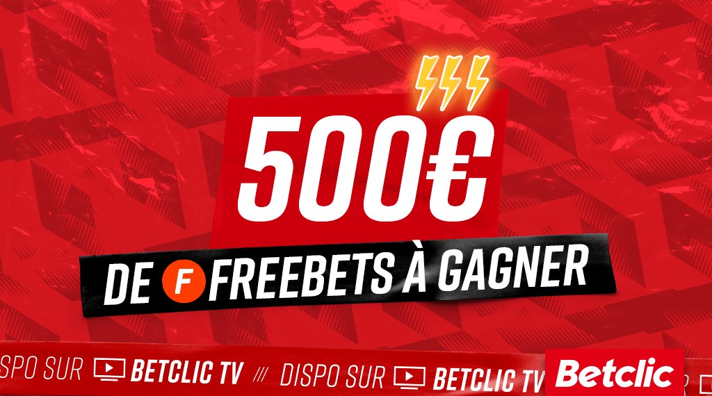 🤑 BOOOOOOOM ! On fait gagner 10x50€ de Freebets en attendant la 2ème mi-temps de #ElClasico !

➡️ RT + Follow <a href="/Betclic/">Betclic 🔞</a> pour participer #FreebetBetclic