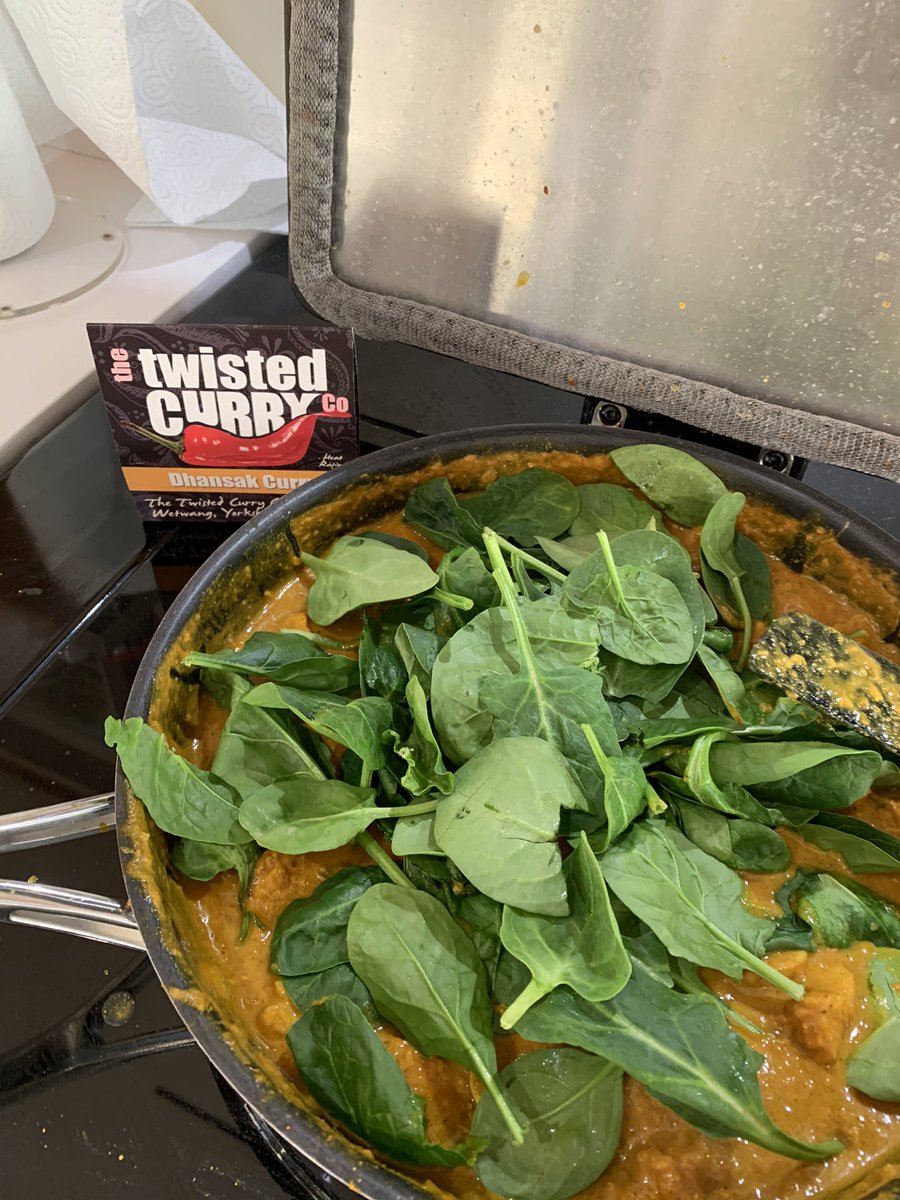 HoldenBillie's tweet photo. How much green stuff is enough @Twisted_Curryco #dhanskcurrywithatwist #addedextra https://t.co/lKyhrVLKn9