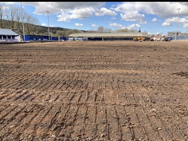 Allgrassturf's tweet photo. @darvelfc cut and fill complete, ready for top soil on Monday 🚜🌱 https://t.co/DQ4uNkZa1h