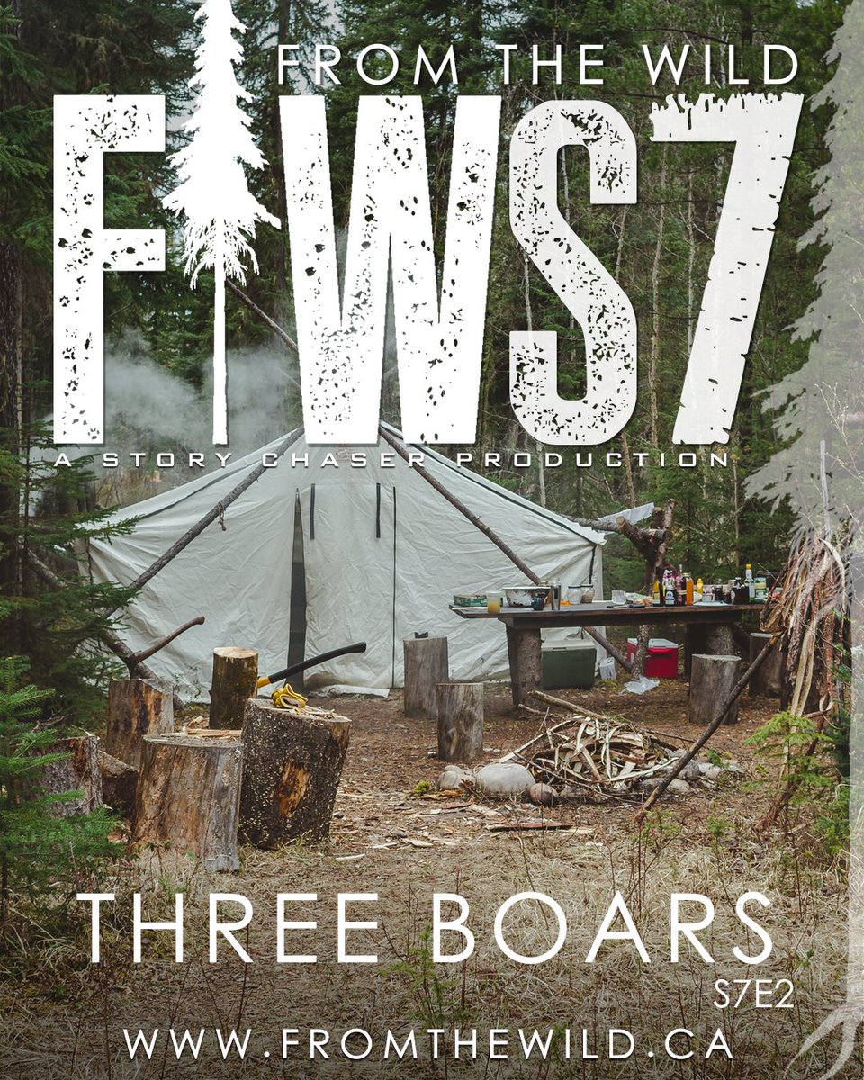 New <a href="/fromthewildca/">FROM THE WILD</a> episode day. Building arrows, peeling logs, making gin, and hunting.