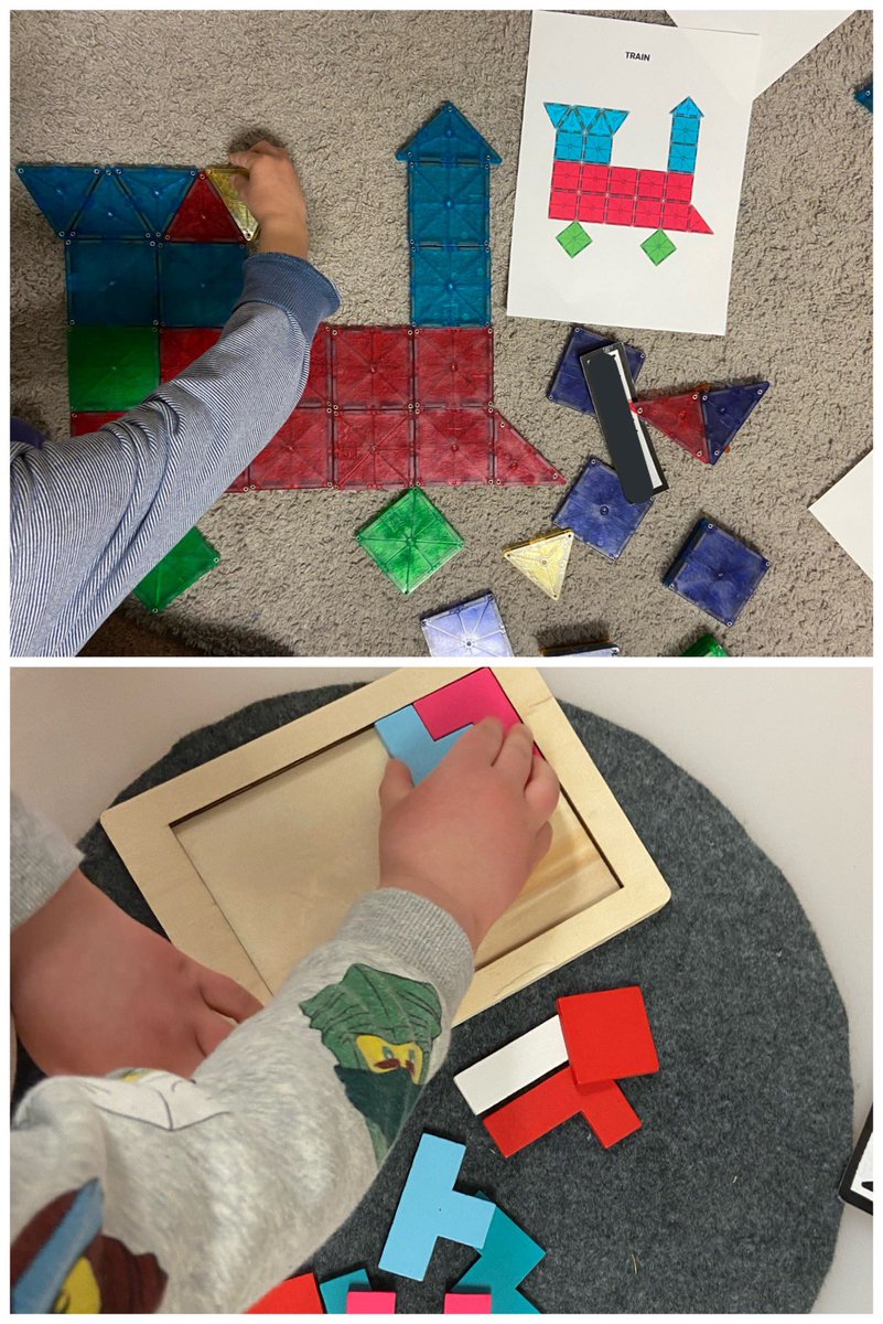 PineKinderWood's tweet image. How do your brain and your eyes work together? What kinds of thinking are you using? Our first exploration into #spatialawareness was full of teamwork, perseverance, flexible thinking, and focus. #sd37 #bcreggiomath