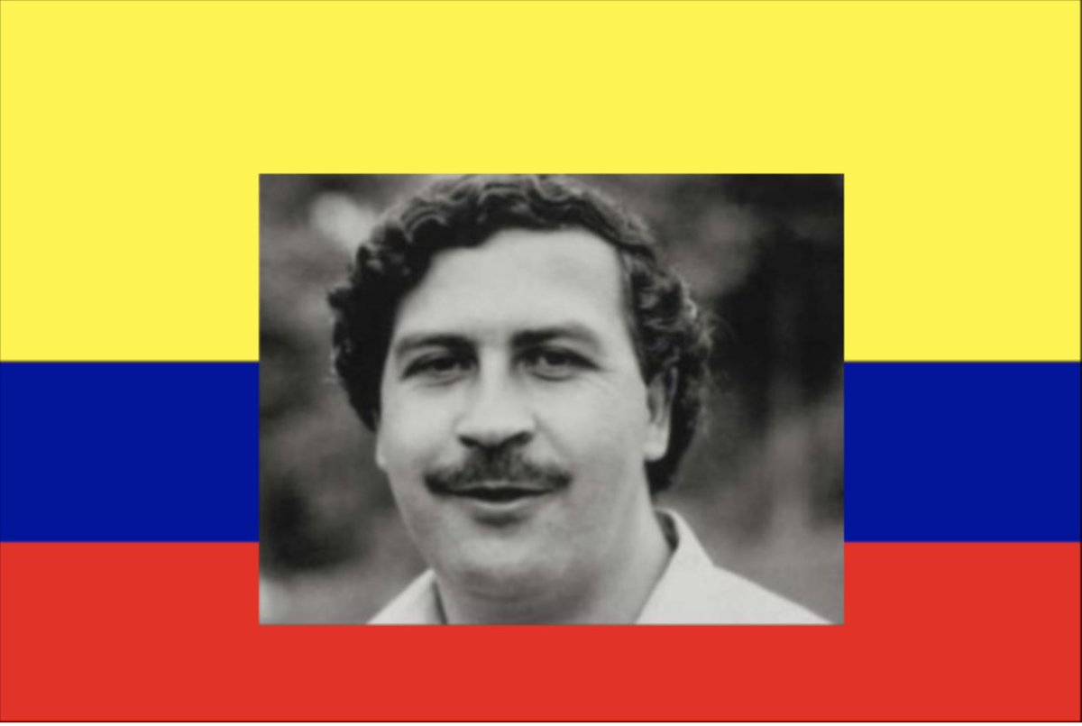 ColombiaNUMUN18's tweet image. The moment you&apos;ve all been waiting for! The results are in! El Frente de Cocaina has won and Pablo Escobar is your new President!