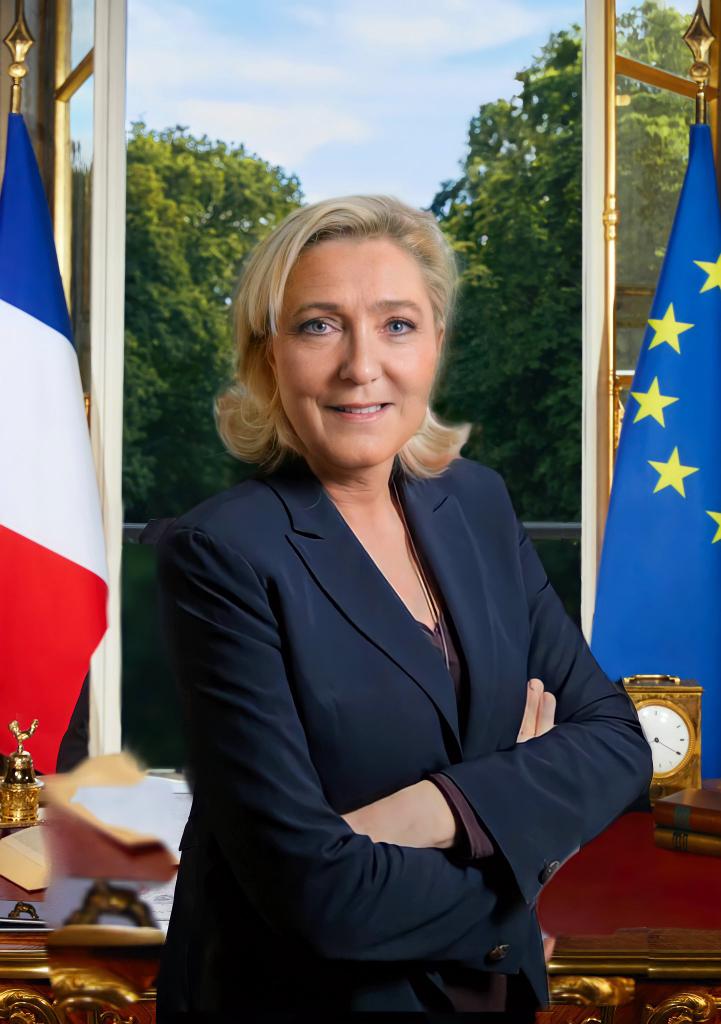 Génération Bleu Marine 🇨🇵 on Twitter "Marine le Pen gagnera en 2022 🇨🇵