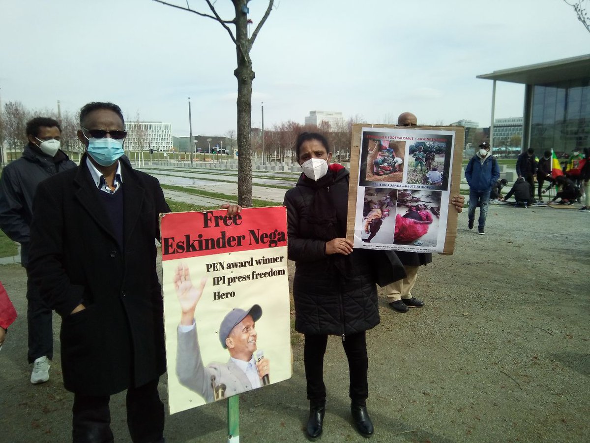 Lije_Eyasu's tweet photo. As part of A📢GLOBAL CALL TO ACTION! #StopAmharaGenocide movement,  #CrimesAgainstHumanity and demanded #justice4amharavictims. 
@CDUMerkel
 @AuswaertigesAmt
@GfbV
@ZentralratJuden
@dw_deutsch
@ZDF https://t.co/lmKJufvxSi