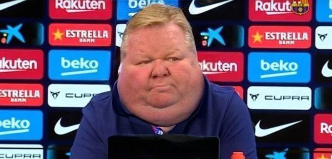 papigavi's tweet photo. Dejen trabajar a Ronald Koeman... https://t.co/RfWZULLWsd
