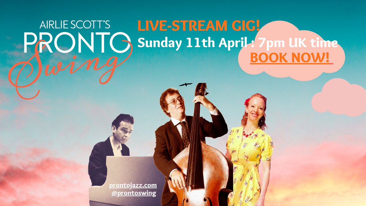 ProntoSwing's tweet photo. It's tomorrow folks! Last chance to book tickets! It may feel like Winter here in London but we're determined to spring into spring nonetheless! @AirlieScott @kingofcocktail Terry Davis on bass #jazzgig #vocaljazz #wheredidthesungo #feelslikewinter #joyspring https://t.co/04SYNxqE19
