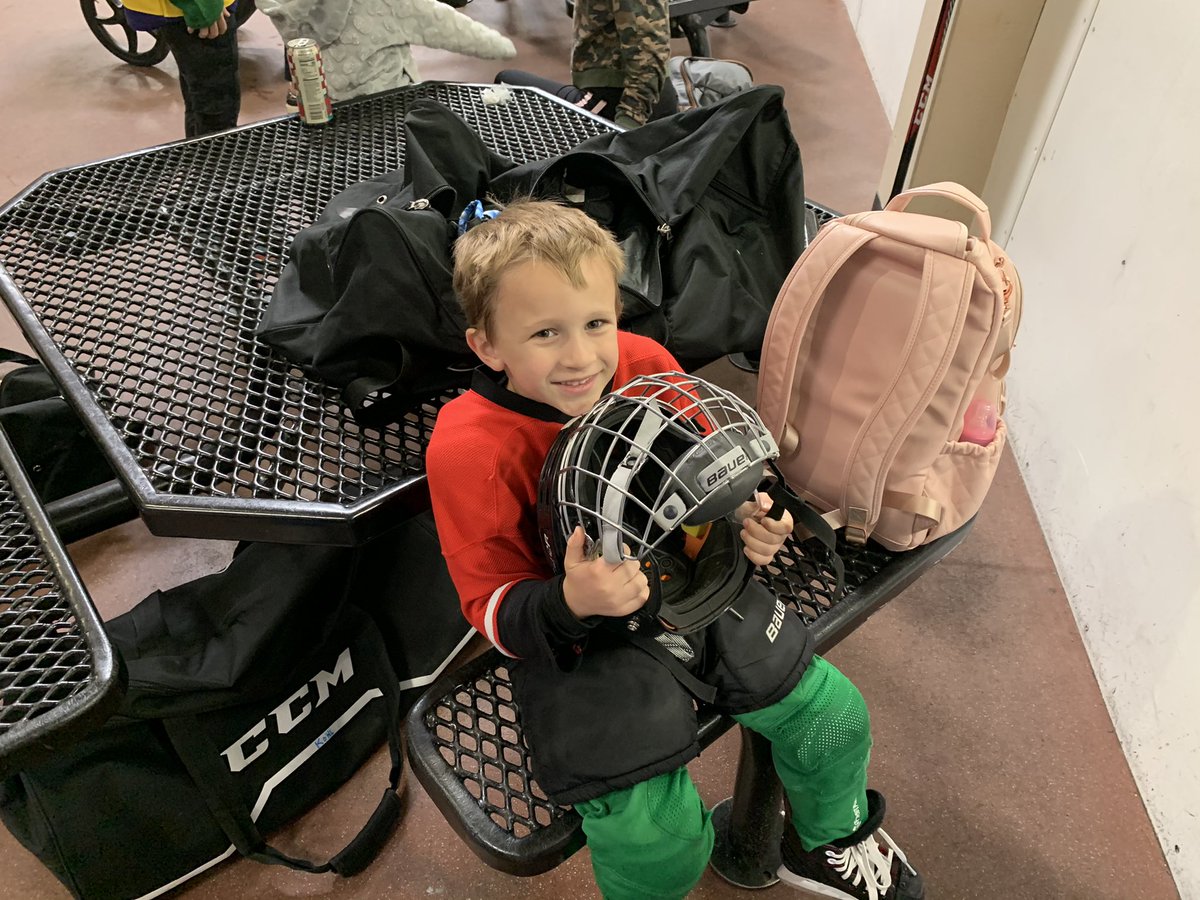 AFilantres's tweet image. So proud of my little man!! Today he was bumped up early to the next level!! Mini-mights here we come!!

#AJ
#hockeyplayer
#prouddad