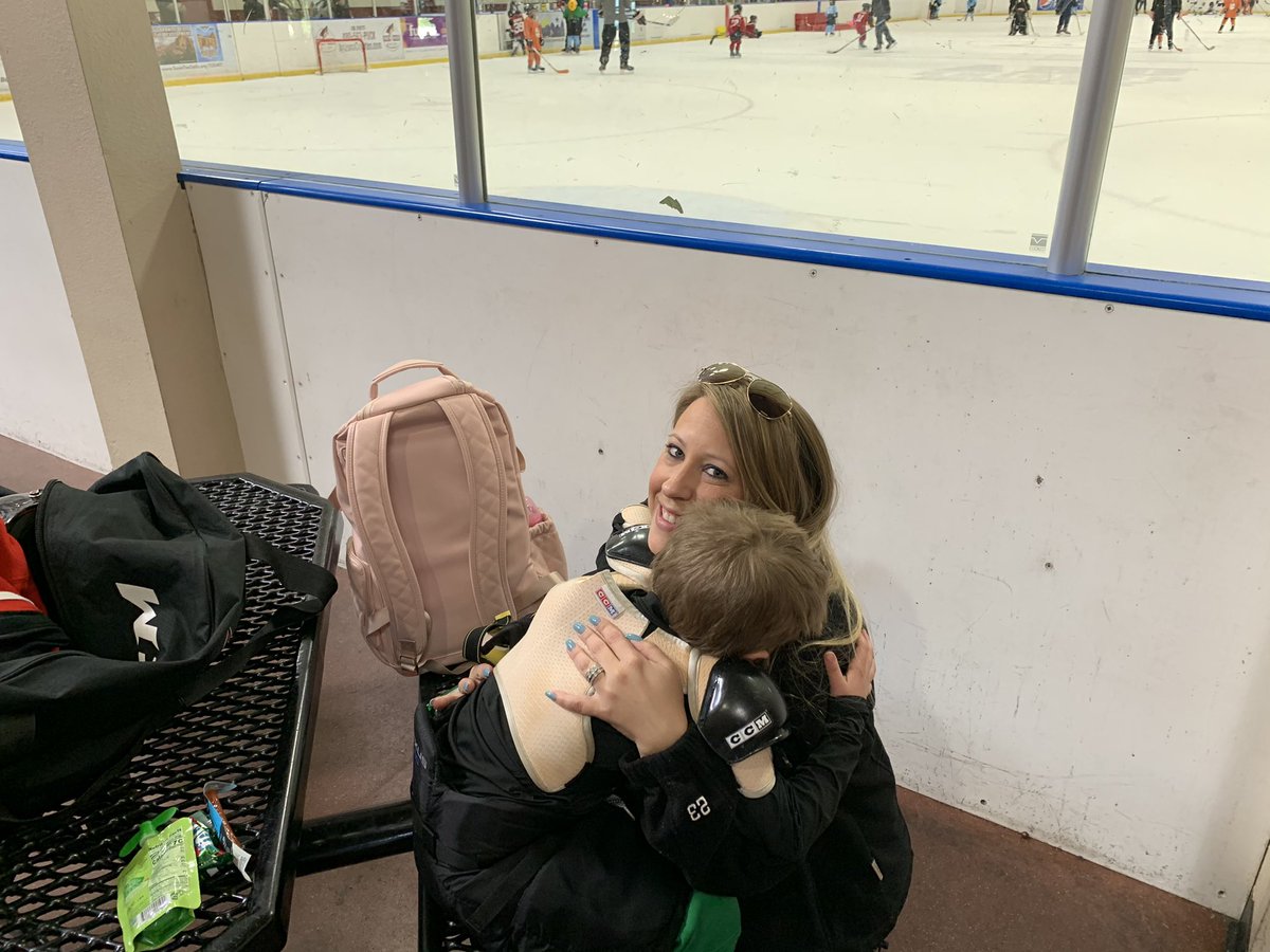 AFilantres's tweet image. So proud of my little man!! Today he was bumped up early to the next level!! Mini-mights here we come!!

#AJ
#hockeyplayer
#prouddad