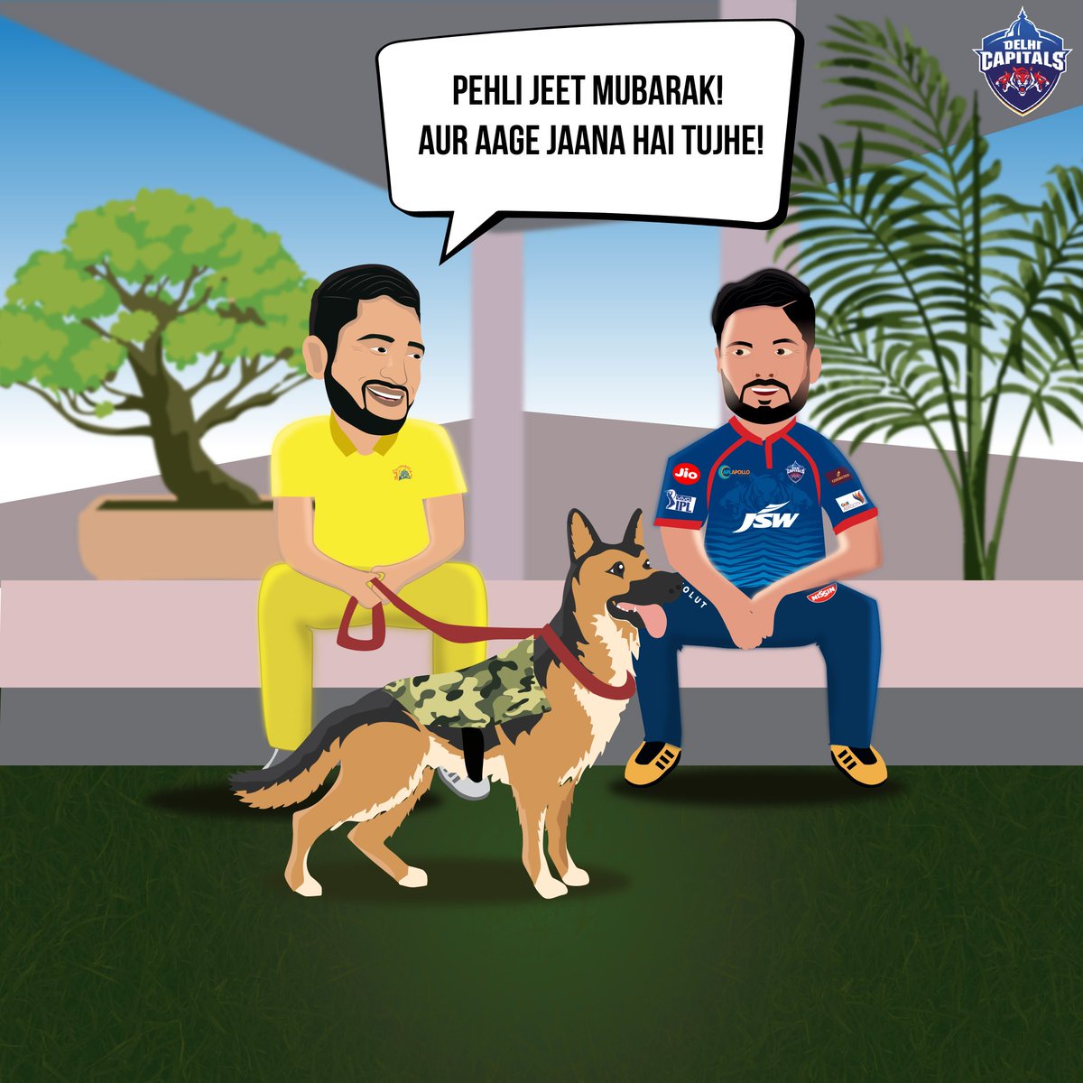Delhi Capitals (@delhicapitals) on Twitter photo A mentor and mentee relationship like no other ๐ฅบ๐๐
#YehHaiNayiDilli #IPL021 #CSKvDC <a href="/RishabhPant17/">Rishabh Pant</a> <a href="/msdhoni/">Mahendra Singh Dhoni</a> A mentor and mentee relationship like no other ๐ฅบ๐๐
#YehHaiNayiDilli #IPL021 #CSKvDC <a href="/RishabhPant17/">Rishabh Pant</a> <a href="/msdhoni/">Mahendra Singh Dhoni</a>
