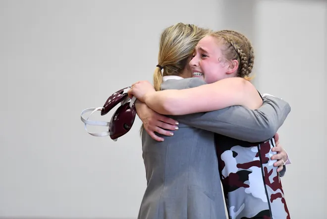 If a picture could tell the story of the culmination of the last 13 months.  Covid almost put a halt to her accomplishing her dreams.  She worked hard and kept focus.  For that Izabella Frezzo is a champion