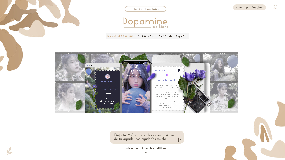 🦢— 𝖯𝗅𝖺𝗇𝗍𝗂𝗅𝗅𝖺 de 𝗁𝖾𝖺𝖽𝖾𝗋. 

No olvides dejar tu 𝗠𝗚 si te gusta o descargas, cualquier duda será resuelta vía DM. — En caso de borrar los créditos, agradecemos que nos etiquetes. 

Descarga aquí:
cutt.ly/rc3fn00