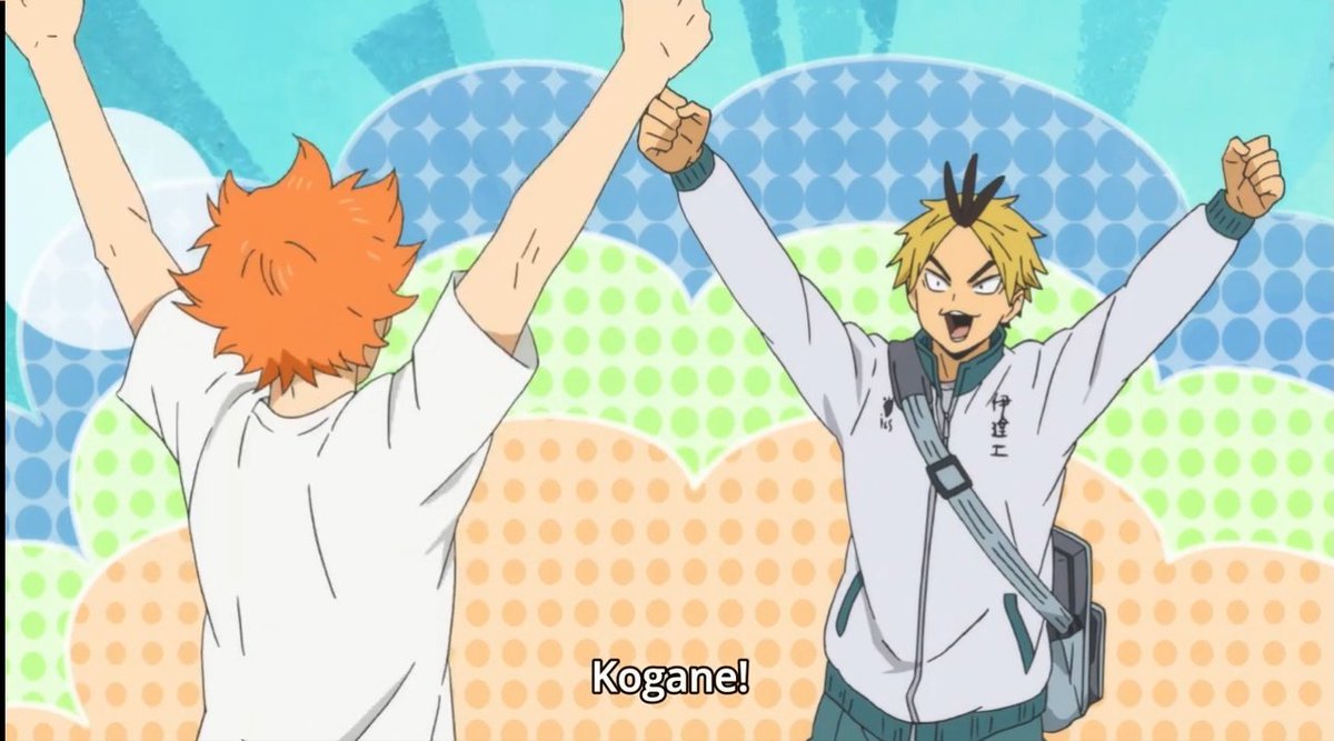 suckerforyuu's tweet photo. hinata being friends with almost everyone is one of the things i love the most in haikyuu https://t.co/Yug9aVCP3G