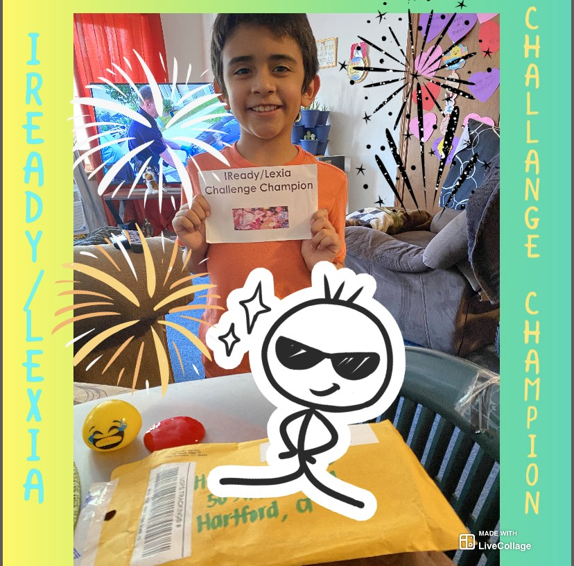 fishj002's tweet photo. Thanks! CONGRATULATIONS 🎉🎊🍾🎈Mrs. Fisher's 2nd Gr. IReady/Lexia Challenge Champions!!! He received the gift in the mail and he is happy. Thank you for the excellent work you do with our children.  Proud to be a member of the Kennelly School hive #beemomproud @kennelly_school https://t.co/59Q1mkZArq