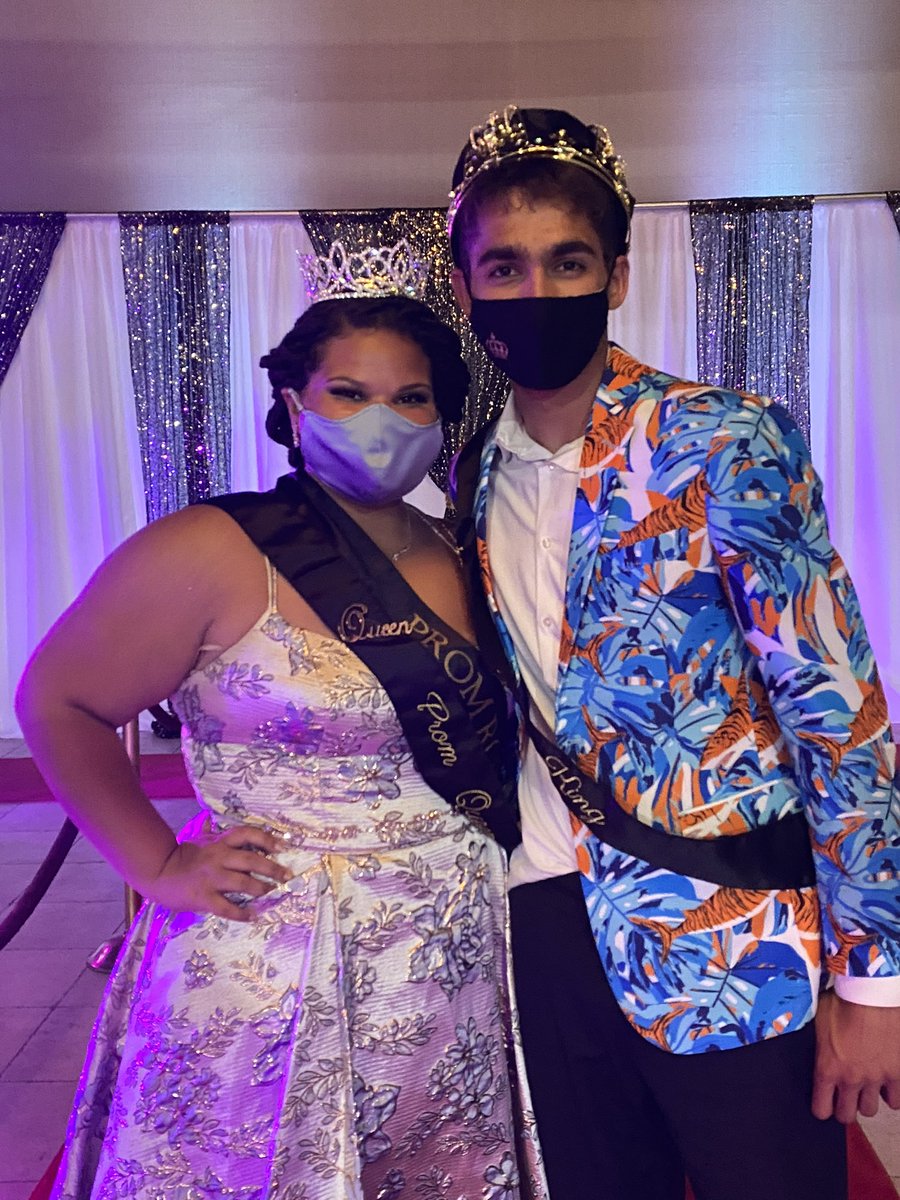 Congratulations to our prom royalty, King Ben Baylor and Queen Madison Rickman.

Hope everyone has a safe and happy prom tonight.