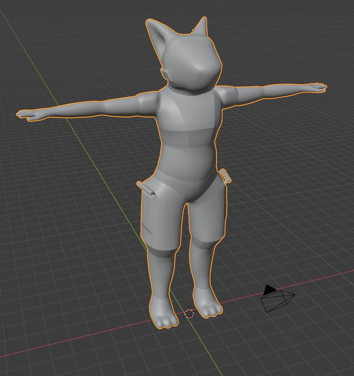 Finally, after days of continuous work, we have the final mesh of Wiz. He is done. Now I need to figure out how to unfold him so I can paint him... for real