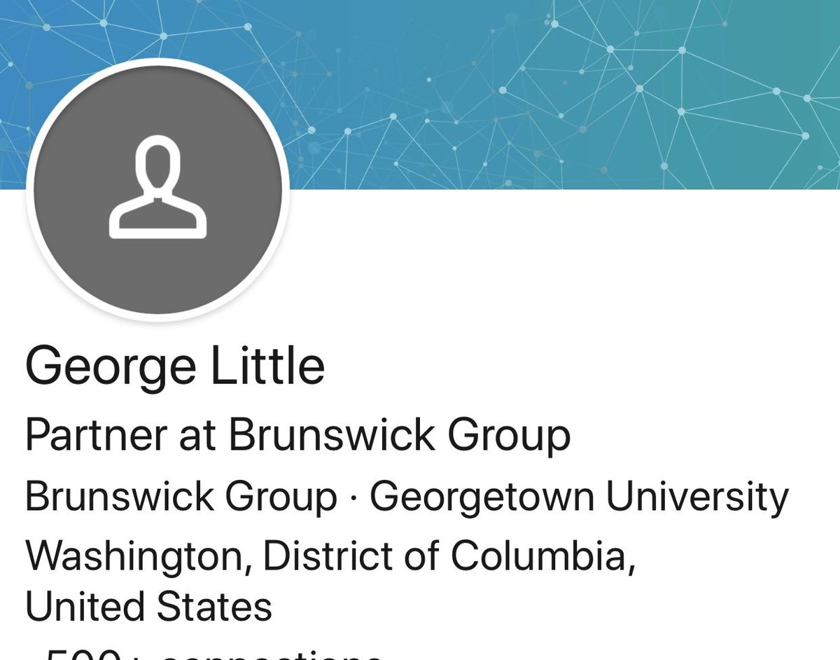 George Little, DOD Spokesman, CIA, partner at the Brunswick Group:"One Firm. Globally." 
