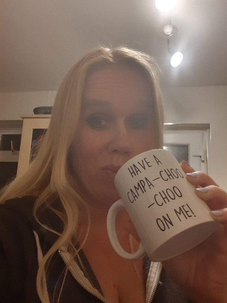 RockFitSarah's tweet photo. @RealBobMortimer Hi Col have a Campa Choo Choo on me #Hilario YEAAAAAA https://t.co/oDl4iWMXKe