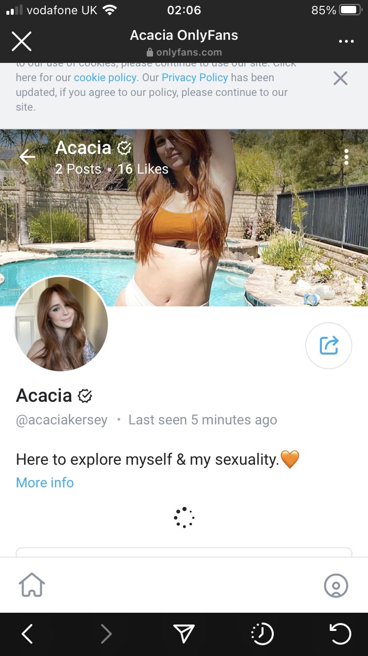 Kersey onlyfans acacia Dashboard Video