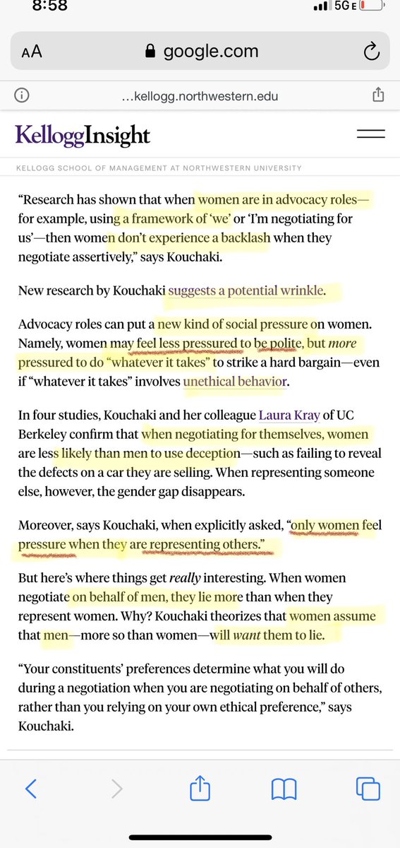 Women are influenced by context - a dark side of the  #EQ and  #empathy?compared to rigid ethical backbone On advocacy, I left spaces of “do whatever it takes”. I have lines I won’t cross regardless of missionAlso,  #professionalism is sexist  #womeninleadership #womeninSTEM