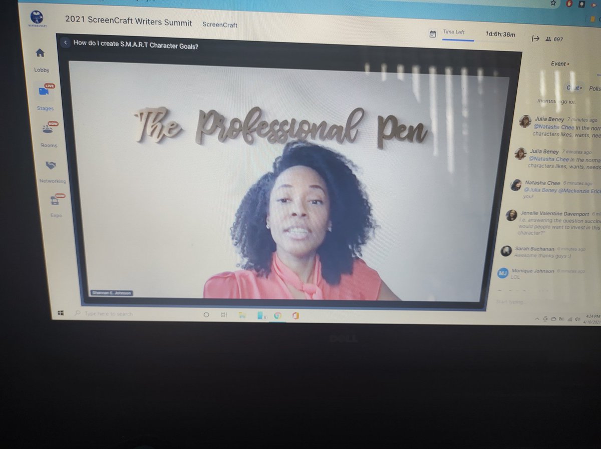 ibodybybill's tweet image. Amazing content today at the #ScreenCraftSummit . Thank you @shannanejohnson for a fantastic overview of S.M.A.R.T character goals! Your presentation was extremely insightful. #screenwriter #storyteller
