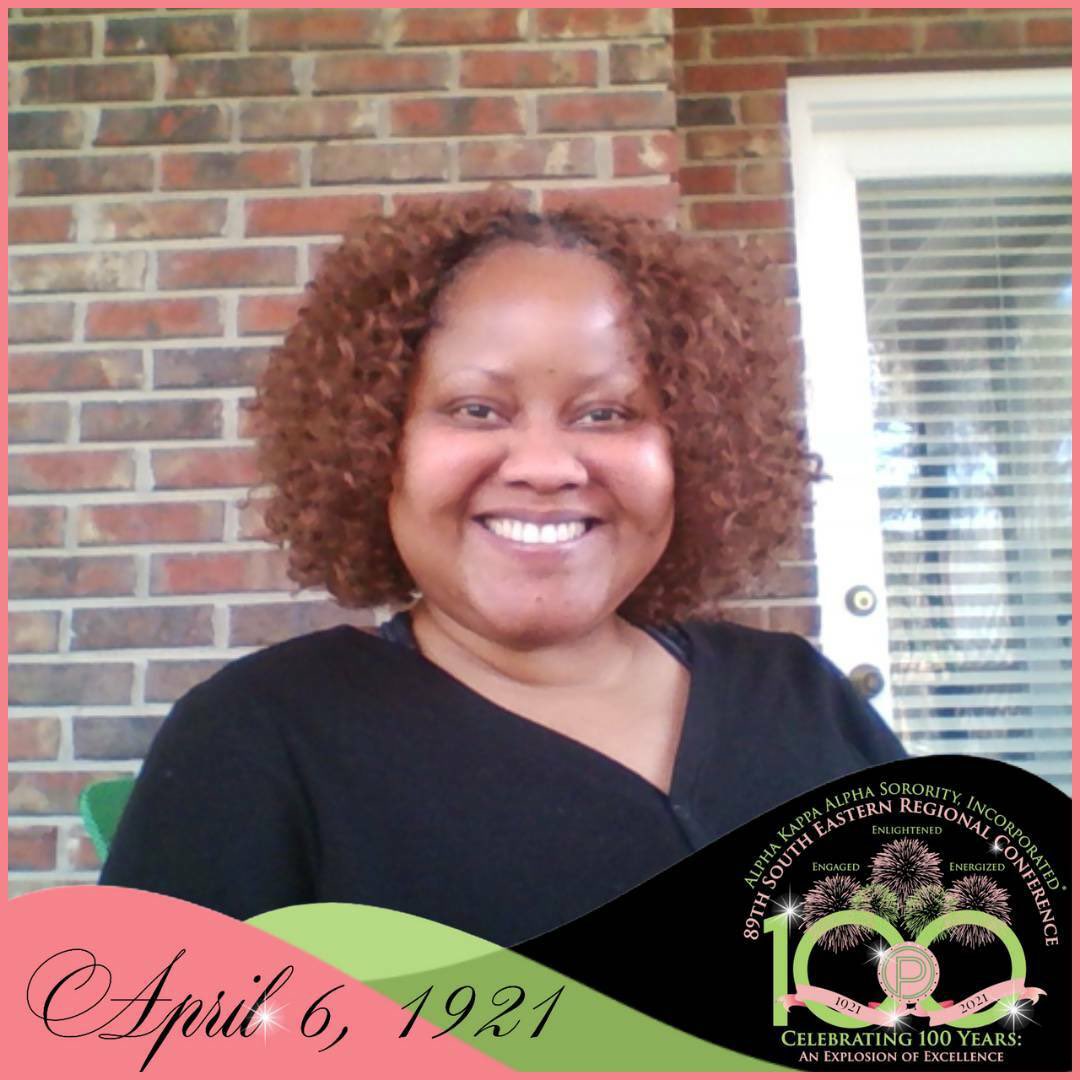 AKASouthEastern's tweet photo. VIRTUAL PHOTO BOOTH VIBES
Pride in the eyes of this Perpetual Pearl celebrating the South Eastern Region’s Centennial Regional Conference this week! #AKASERC2021
#AKA1908
#AKASouthEastern
#AKASERCentennial
#PerpetualPearls
#PinkiesUp
#SeItOff
#SophisticatedSouthEastern https://t.co/MVfi6gyfK8