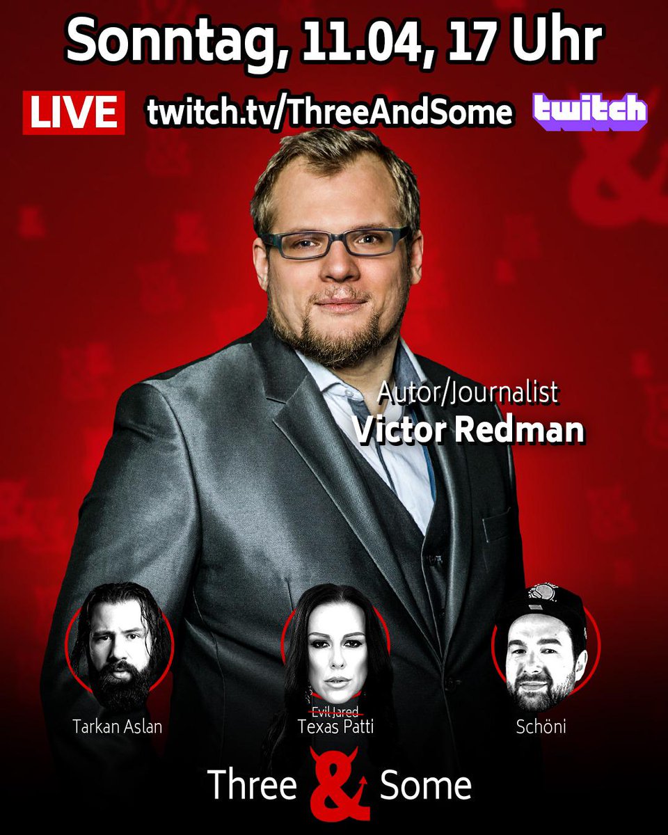 tagteamtalk_de's tweet photo. Wer den Tag Team Talk vermisst, sollte morgen ab 17 Uhr mal auf @TwitchDE vorbeischauen – da redet @victorredman mit @TarkanLionKing und Co. über #WrestleMania 

#WrestleMania37 https://t.co/J7Yyzo1w8y