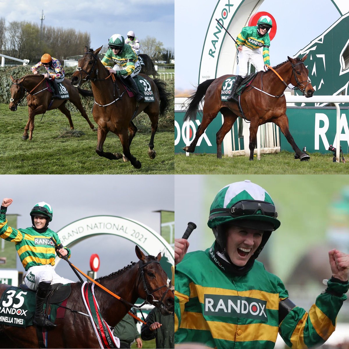 RadioEmmet's tweet image. #RachaelBlackmore is trending, not just because she has made history, but because everyone who watched the Jumps Season, Cheltenham & the #GrandNational can see that @rachaelblackmor is the best Jumps Jockey in the World!
@HenrydeBromhead is pure class &
Theres lots more to come