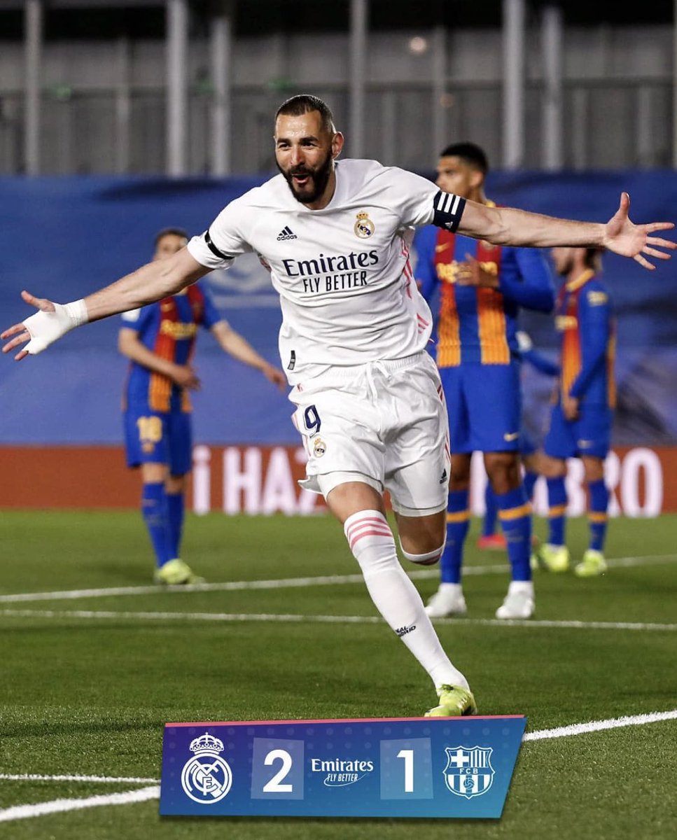 HALA MADRID 👑
#ElClasico 
#RealMadrid