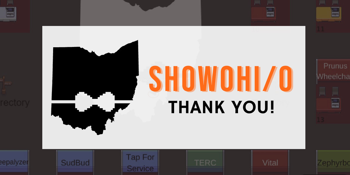hackohio's tweet photo. ShowOHI/O was a huge success and we thank everyone who attended!

A big thank you to our supporters as well: Ohio State Alumni Association, Innovation Studio,  and the Keenan Center for Entrepreneurship.  

Also, congratulations to Electrion for winning the Buckeye Choice award! https://t.co/BPqFwZ4Ok2