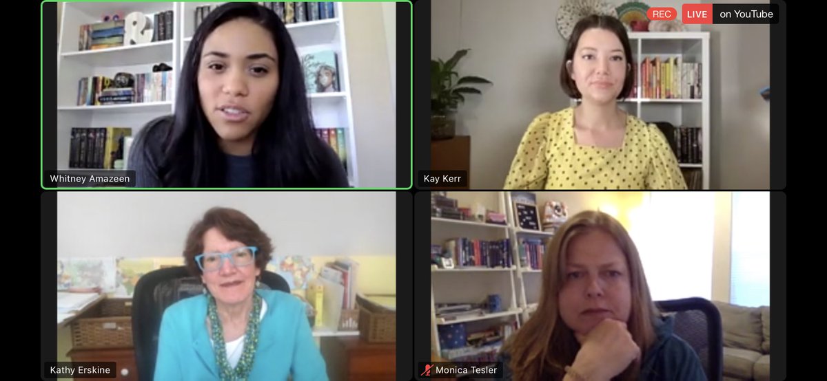SussingOutBooks's tweet photo. #kidlit writers @WhitneyAmazeen @KathyErskine #KayKerr @MonicaTesler who include #Neurodivergent characters sharing insights @BAMwpb #mgnovels #yanovels #recommendedbooks https://t.co/squ8tFGyNT