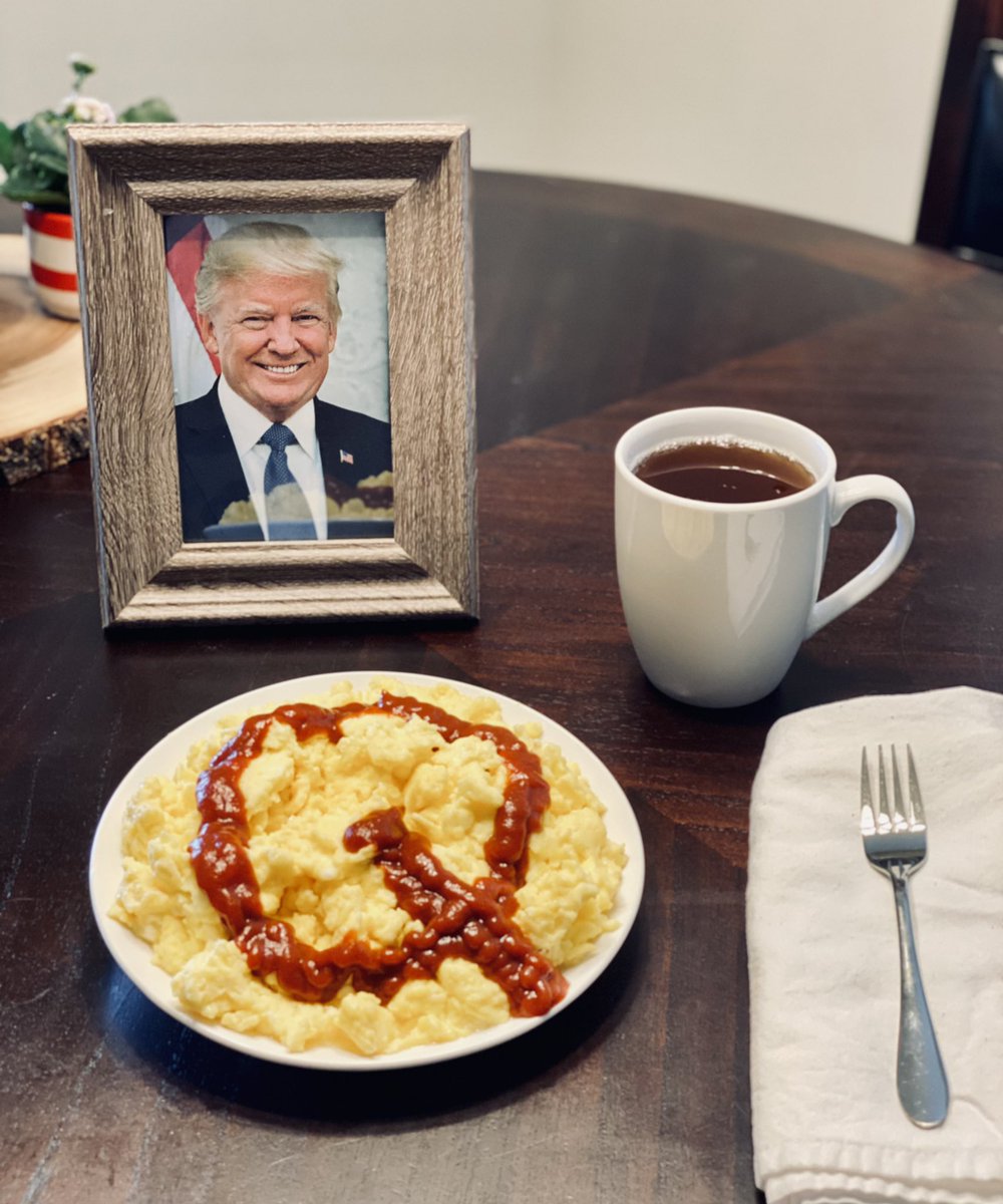 RT @zacharyaharper: Marjorie Taylor Greene’s breakfast every morning.
@MeidasTouch @mtgreenee #GOPPedoRing https://t.co/3gYhy1zwrv