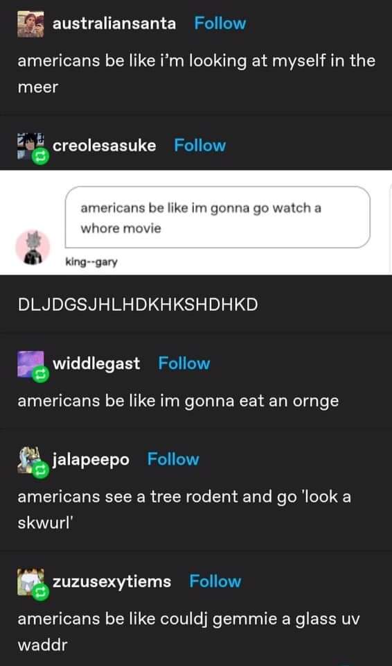 AutocompleteN's tweet image. Americans be like I have no power or human rights whatsoever but I am also very proud about my life as a statement for their interests. 

#accidentallyonpoint #AutocompleteNonsense #Americans #America