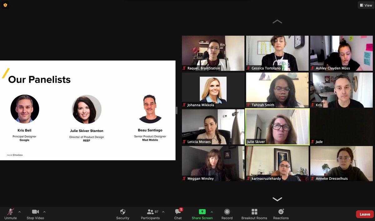 Today’s Intro to UX bootcamp was a huge success <a href="/BrainStation/">BrainStation</a> Miami! 97 people just gained more appreciation and empathy for #productdesign #ux #miamitech #globalux