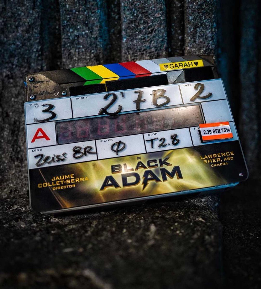 Channel_SyP's tweet photo. La Roca ya empezó a rodar #BlackAdam⚡️ https://t.co/BVTTIzbG5D