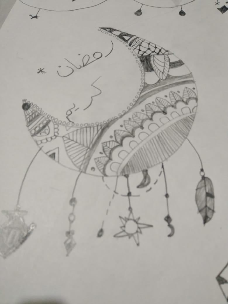 نتالي شمص في الصف الرابع ترسم بمناسبة حلول شهر رمضان الكريم <a href="/MakAishaSchool/">MakAishaSchool</a> <a href="/Bahia_Nasser/">Bahia Nasser</a>