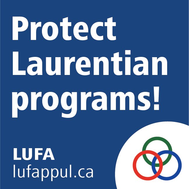 docdez's tweet image. Canadian academics, show your support now for @lufappul and the entire @LaurentianU community.

Monday is an important day for them, and for universities across the country.

See this thread for some details: