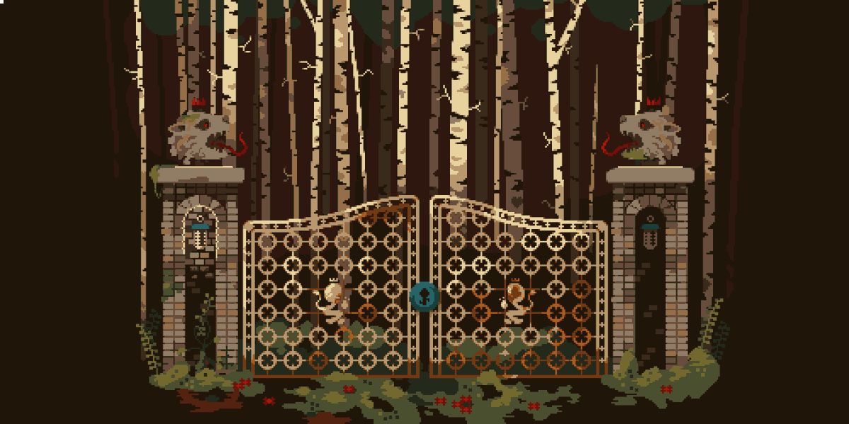 It's obvious to you that this #gate doesn't lead anywhere. So why can't you shake the desire to find the key?

<a href="/Pixel_Dailies/">Pixel Dailies</a> #pixelart #pixel_dailies