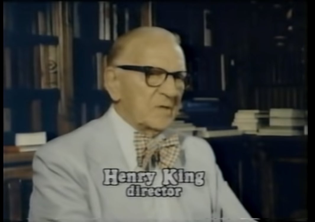 Henry King is looking so stylish that I can almost forgive him for directing WILSON.