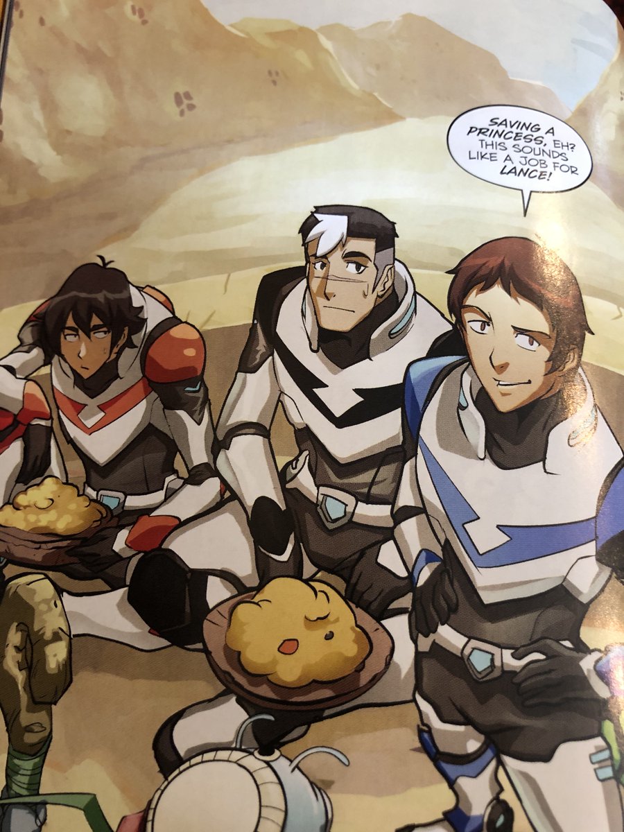 Please tell me if there is any reason for Shiro and Keith to be sitting that close together.