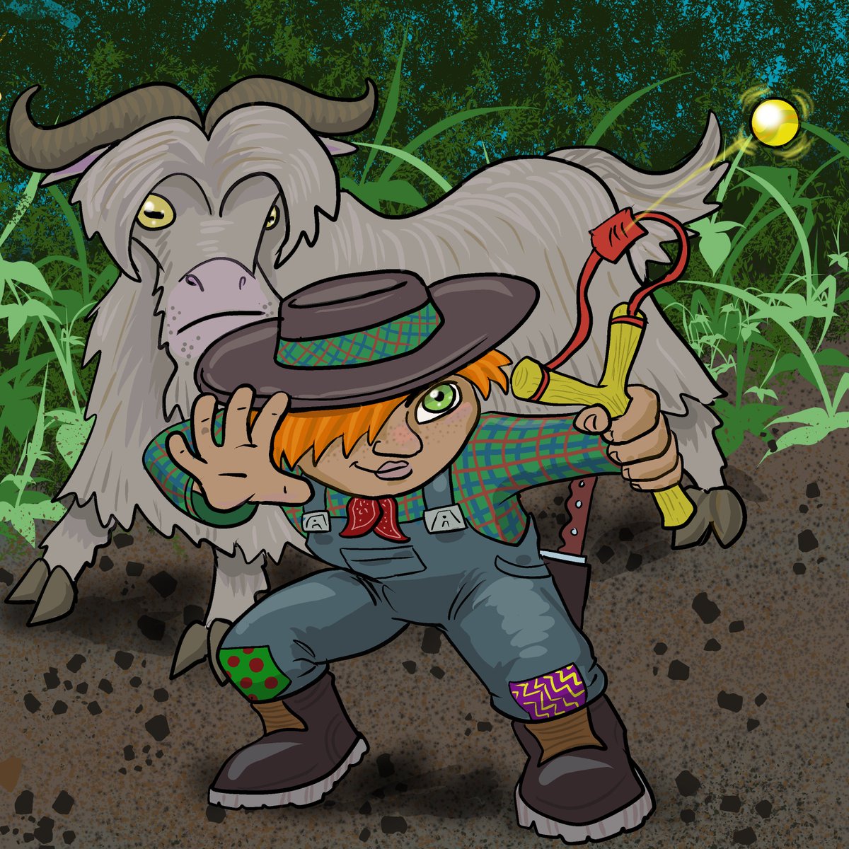 loreadorGM's tweet photo. Come watch a wonderful stream for charity and see me play at 6pm EST! Corey and Buck are ready for some action! Art care of d.2.the.rock on instagram! https://t.co/mIydPPV9cV