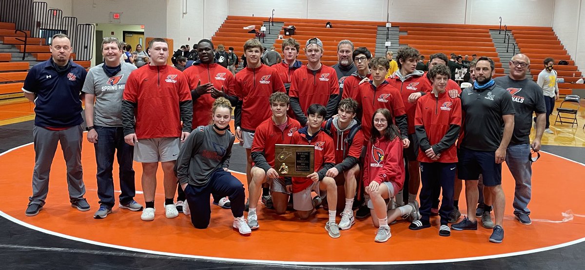 SMHS Wrestling Region II AAA CHAMPIONS!
8 individual champs.
Proud of these athletes and coaches. See you in Huntington!