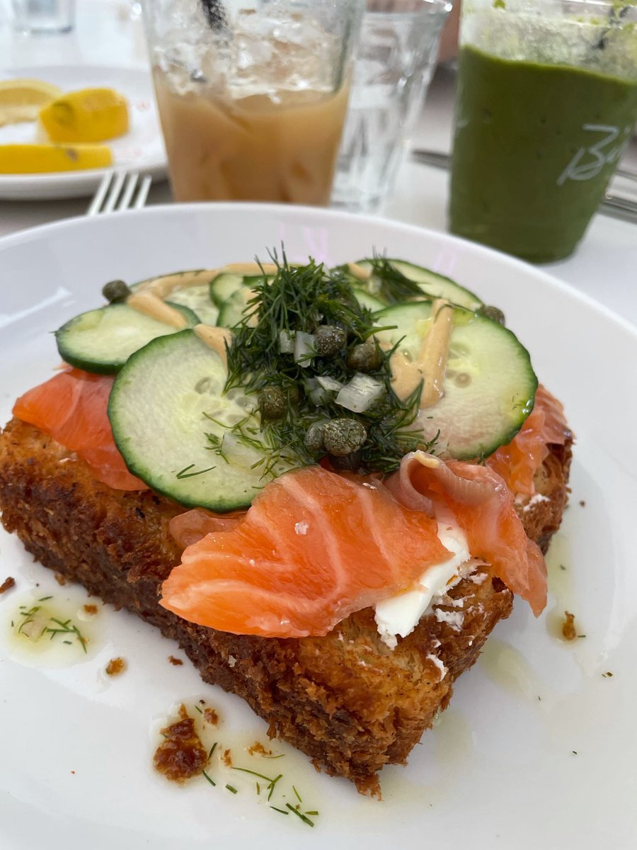 thebigeatsy's tweet image. Salmon toast from Birdy’s🤤🤤🤝 #birdys #food #eats #foodie #nola #yum #brunch #thebigEATSy