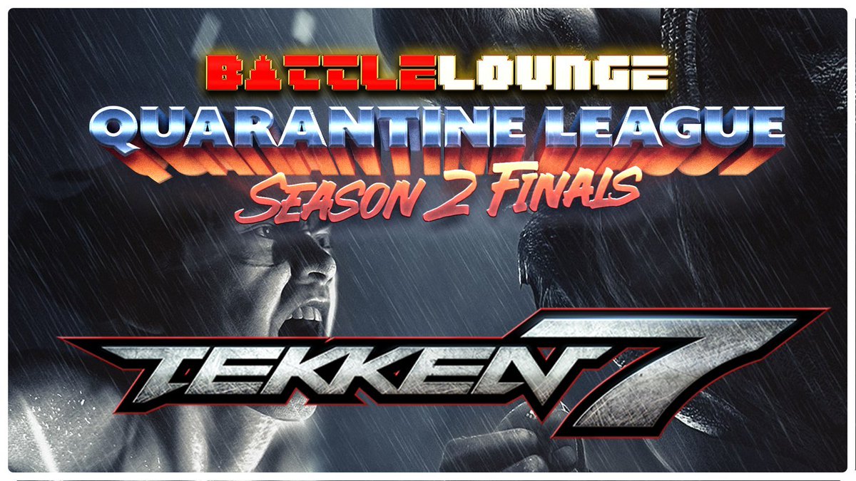 BattleLoungePDX's tweet photo. Join us tonight at 7pm for the Quarantine League Season 2 final event for #TEKKEN7! The 9 finalists will battle it out for a $500+ prize pool and the glory of being called the #QLS2 Tekken champ.

🏆https://t.co/wqcWKXFmLK
🎟️Coupon code: T7FINALS
📺https://t.co/PNZN4JF9XA https://t.co/ia3MBBkE8v