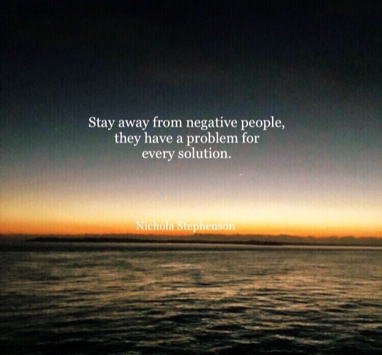 Stay away from negative people, they have a problem for every solution #positive #mentalhealth #mindset #MentalHealthMatters #WorldHealthDay2021 #ThinkBIGSundayWithMarsha #Priorities