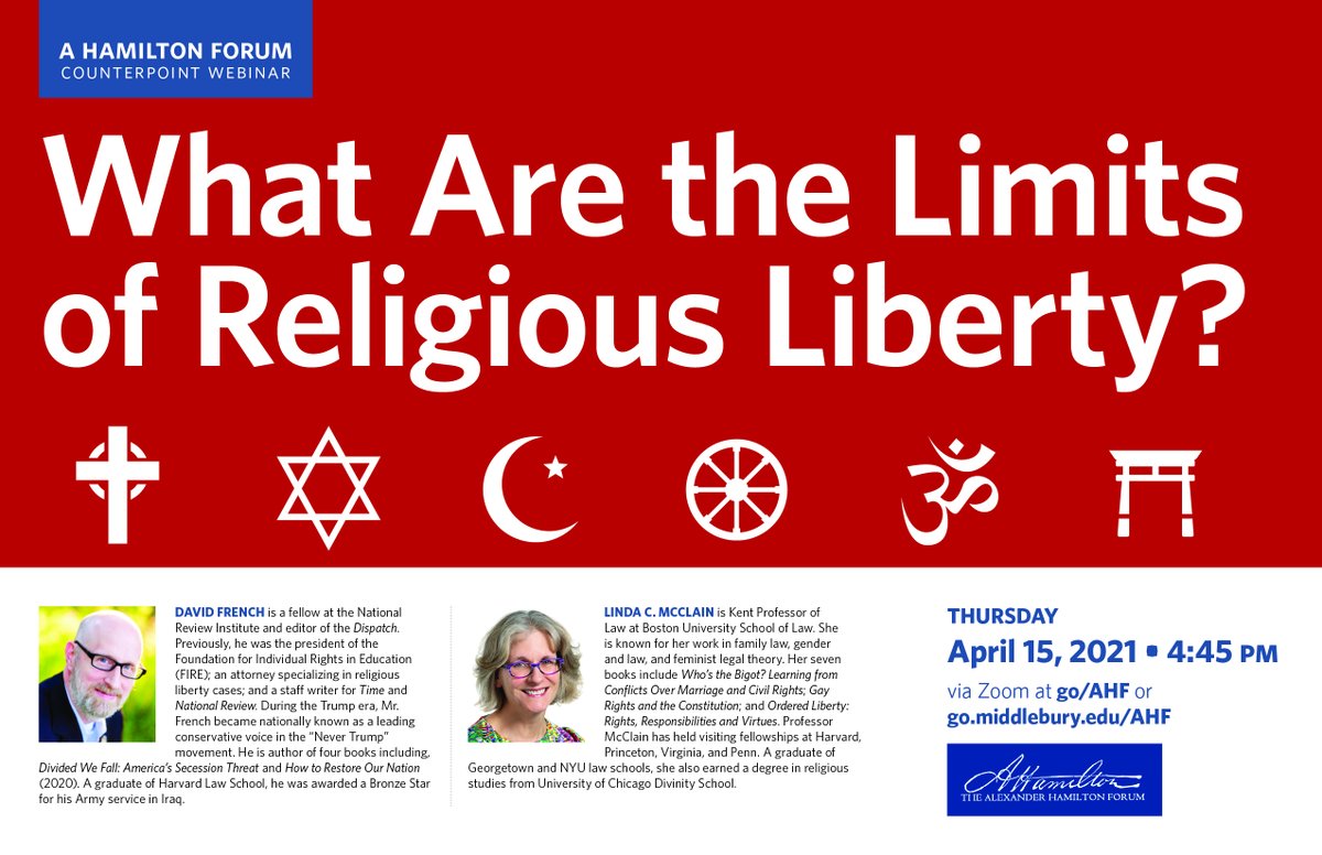 Hamilton Forum at Middlebury tweet media