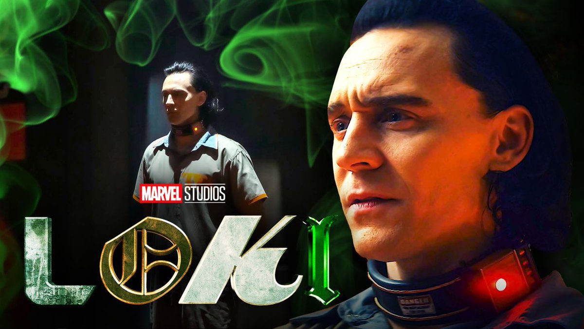 MCU_Direct's tweet photo. An official new #Loki still features #TomHiddleston in his TVA jumpsuit &amp; neck collar: https://t.co/1X8aINFaBK https://t.co/XRiaC4unYW