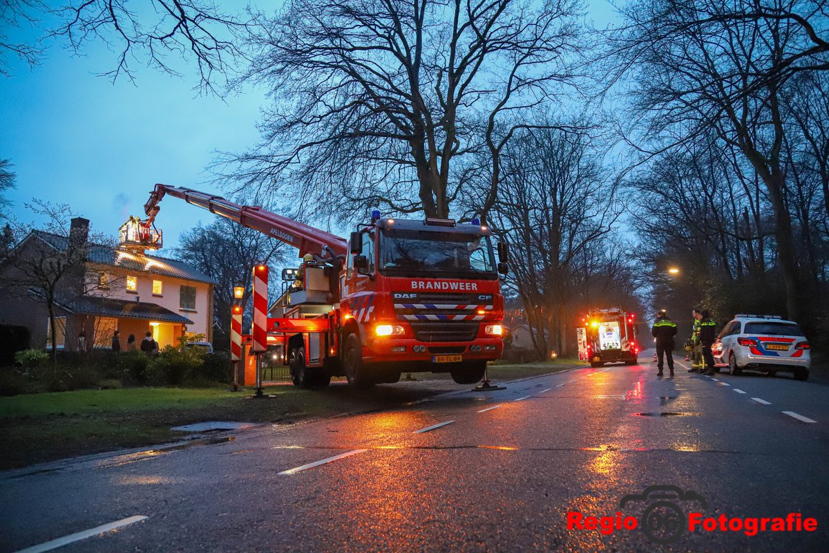 Melding schoorsteenbrand Asselsestraat Apeldoorn